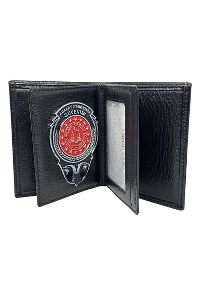 Trendcüzdan Security Wallet Genuine Leather of the Ministry of Justice