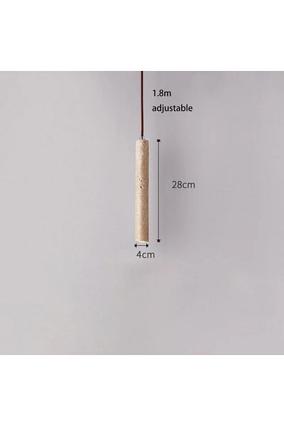 Choice Warm White 01 Led Pendant Lamp Long Tube Wood Ceiling Lamp Japan Style Quiet Wind Bedroom Bedside Ch
