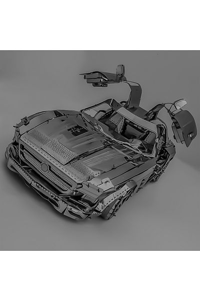 Choice Car Car 3d Metal Puzzle Model Kits Diy Laser Cut Puzzles Jigsaw Toy For Children