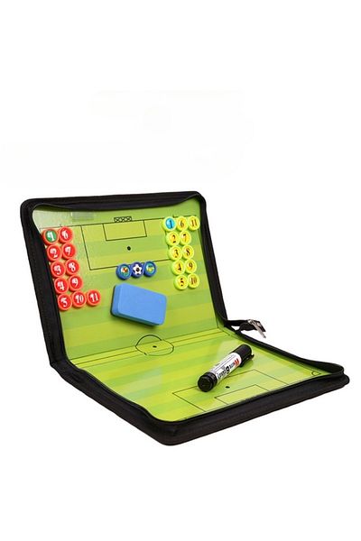 Choice 1 Foldable magnetic tactical board football training tactical clipboard football coach tactical bo.