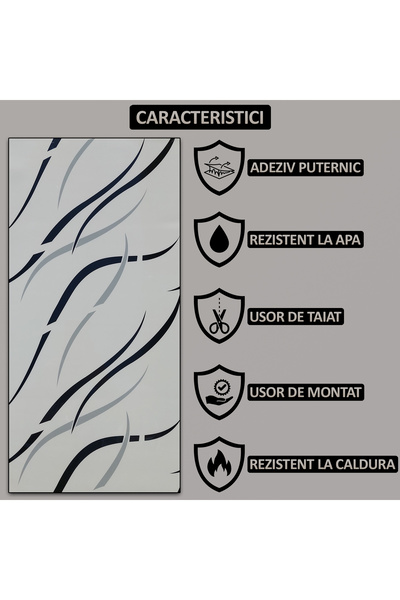 NEXTLY Set of 50 Self-Adhesive Wallpaper Imitation Marble, Waterproof, Adjustable, Strong Adhesive, Lightweight