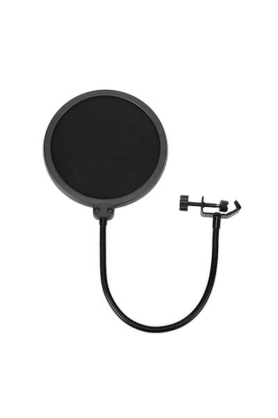 Choice Black 150mm Double Layer Microphone Pop Filter Studio Flexible Wind Screen Sound Filter Mask Mic Shi