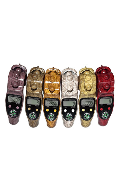 Aideepen 1 قطعة عداد يدوي رقمي محمول متعدد الألوان، عداد حبات مسبحة إلكتروني ...