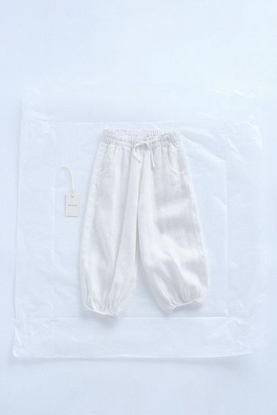 GAist Kids Baby Unisex Children's Loose Cut Summer Linen Trousers