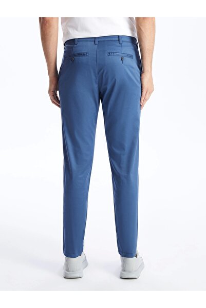 LC Waikiki Lcwaikiki Classic Indigo Narrow Fit Gabardine Men's Chino Pants