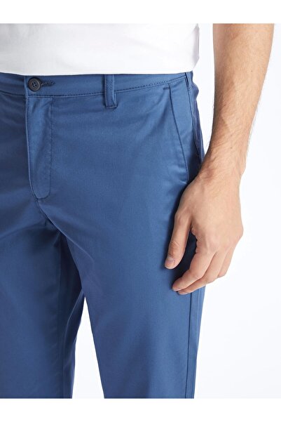 LC Waikiki Lcwaikiki Classic Indigo Narrow Fit Gabardine Men's Chino Pants