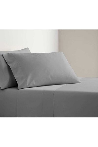 Kotonia Home Set Of 2 Pillowcases, 100% Cotton, Olandina Color, Size 50x70 Cm, Gray