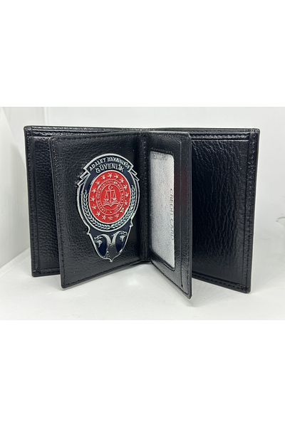 Trendcüzdan Security Wallet Genuine Leather of the Ministry of Justice