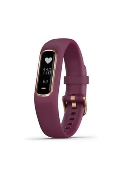 Garmin Garmin Vivosmart 4, S/M - Activity Tracker, Merlot/Rose Gold
