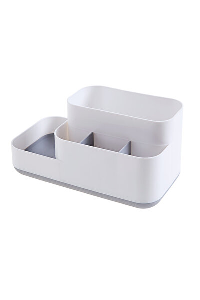 Choice gray Creative Makeup Organizer Box with Drawer for Dressing Table Stor...