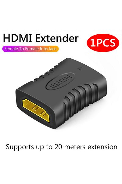 Choice 1 PCS 1-2PCS 4K HDMI Extender Female To Female Converter Extension Adapter For Monitor Display Lapto
