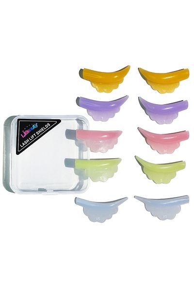 Choice 6 Pairs Libeauty 5 Pairs Silicone Eyelash Perm Pads Sticky Lash Lift Shield Lifting 3d Eyelash Curle