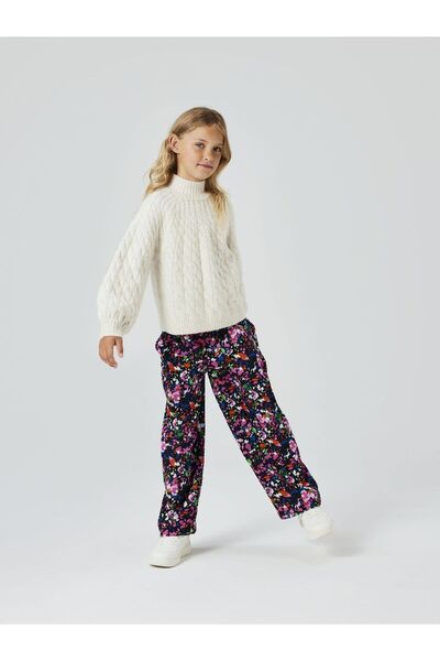 name ıt Плетен пуловер за момичета