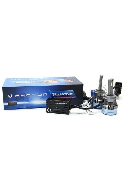 Photon HYUNDAI Santa Fe 2006-2010 ile uyumlu Milestone Black Katana H7 Kısa L...