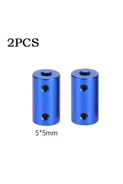 Choice 2pcs 5-5mm 2pc Aluminum Flexible Shaft Coupling 5mm 8mm Coupling Motor Connector Sleeve Adapte For 3
