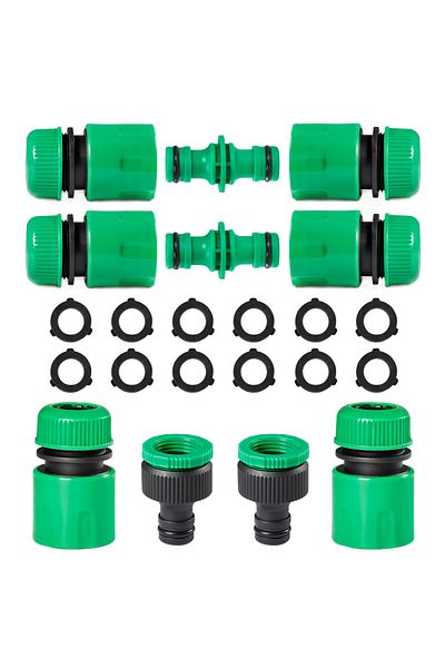 Choice G3266a 1pack Horticultural Universal Irrigation Green Quick Connect 4-point Water Connector Nipple D
