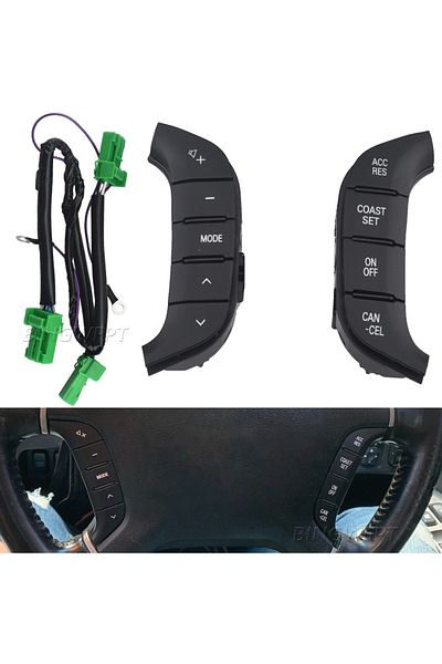 Choice Steering Wheel Audio Control Switches Button For Toyota Mitsubishi Montero Pajero Iv V93 V97 8701...