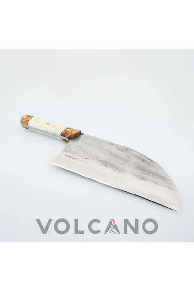 Volcano CARBON ALMAZAN Paslanmaz Bushcraft Outdoor Kampçı Şef Bıçağı