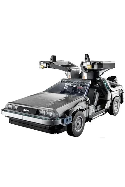Choice Future Time Machine 2024 New Back To The Future Time Machine Compatible 10300 Building Blocks Techni