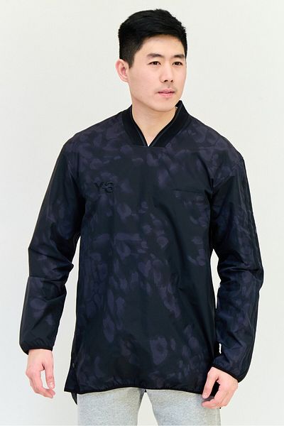 adidas Y-3 X Yohji Yamamoto Men Sportswear Fit Long Sleeve Outdoor T-shirt, Black