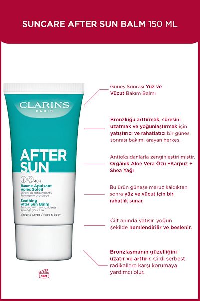 Clarins Soothing After Sun Balm After Sun Soothing Balm 150 Ml