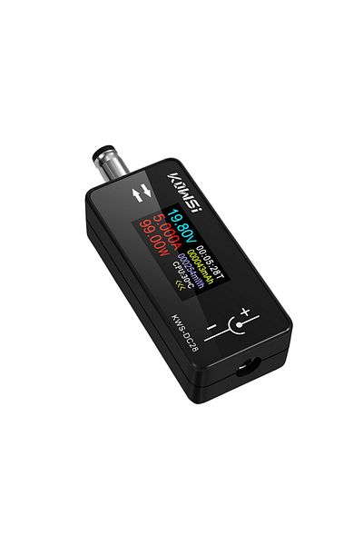 Choice KWS-DC28 DC 4-30V 0-12A TFT HD Digital Voltmeter Power Meter DC5.5*2.5 Interface Tester Voltage Curr
