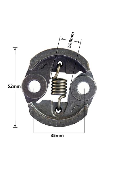 Choice Xcan 1pc Brush Cutter Clutch Fit Tu26 Bc260 Cg260 G26 26cc 1e34f Grass Trimmer Clutch Lawn Mower ...
