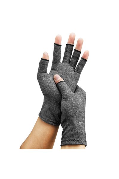 Choice L Light Grey WorthWhile 1 Pair Compression Arthritis Gloves Wrist Support Cotton Joint Pain Relief H