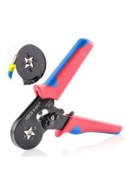 Choice Hsc8 6-4a End-sleeves Ferrule Crimping Tools Hsc8 6-4a Self-adjustable Awg23-7/0.25-10mm2 Square Rat