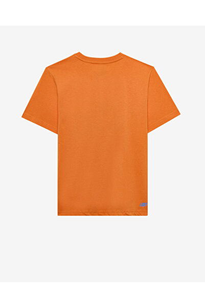SKECHERS B Short Sleeve Regular Fit T-Shirt Büyük Erkek Çocuk Turuncu Tshirt SK2510102-701