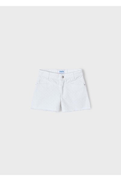 MAYORAL kız çocuk şort BEYAZ