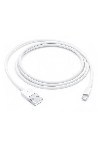 Apple Lightning to USB Cable 1m, Charging and Data Syncing – White