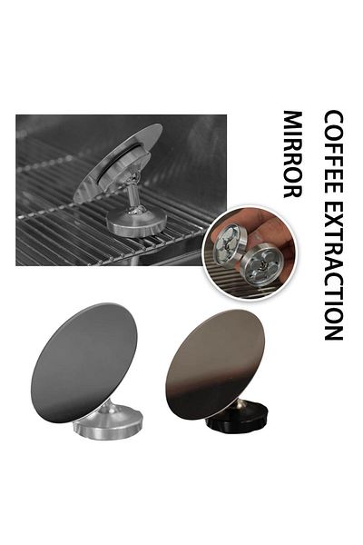 Choice Stainless Steel Coffee Extraction Mirror Espresso Shot Mirror For Coffee Making Coffee Maker Acce...