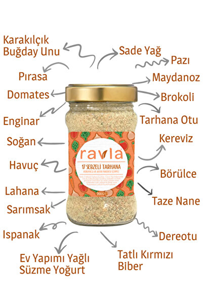 Ravla 17 Sebzeli Tarhana - 200g