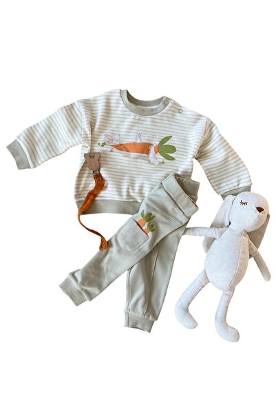BabyCosy Bunny %100 Organik Pamuk Alt Üst Takım