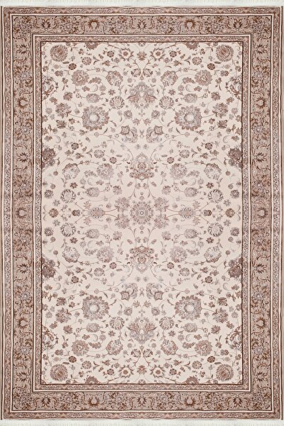 Emin Halı Necef NC03 Viskon İpek Dokunuş Sık İlmek Salon Oturma Odası Halısı