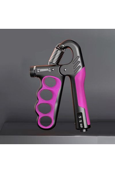 Choice Mechanical Pink 5-100Kg Hand Gripper Gym Wrist Expander Hand Strengthener Adjustable Dynamometer Han