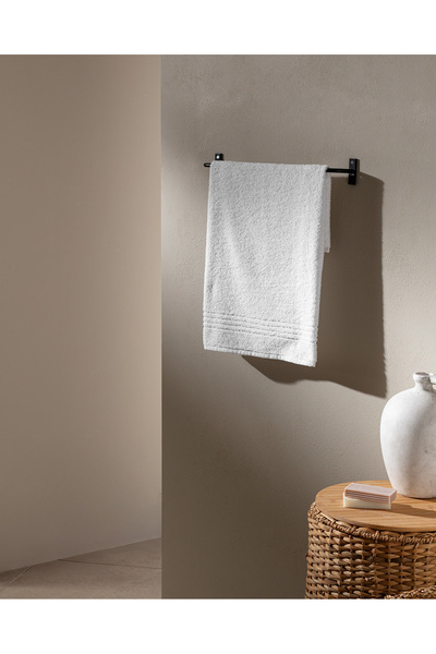 Madame Coco Πετσέτα προσώπου από βαμβάκι Derline - Λευκή