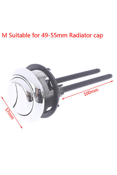 Choice1 M 1PC Dual Flush Toilet Tank Button Round Shape Toilet Push Dual Flus...