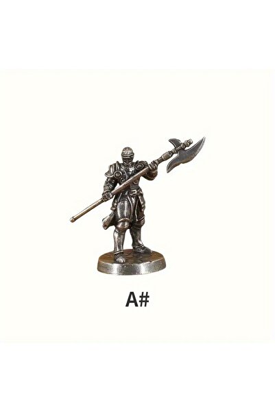 Choice طاولة رملية بيضاء من النحاس الأبيض على شكل جندي من جنود الفرسان المحار...