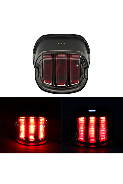 Choice مصباح إشارة الانعطاف الخلفي LED للفرامل من النوع العادي للدراجات النار...