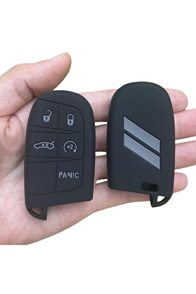 Choice1 غطاء حماية لمفتاح السيارة من السيليكون باللونين الأسود والأبيض، ملحقا...