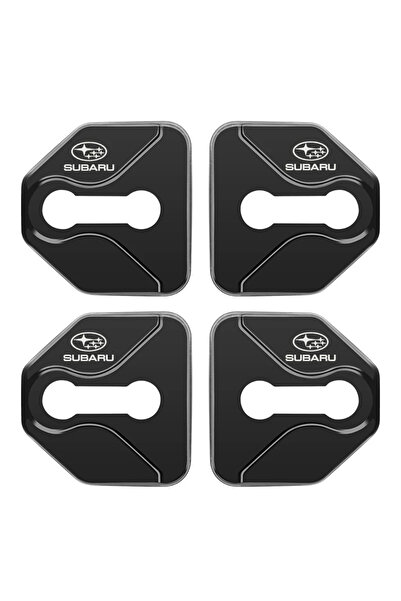 Choice3 غطاء حماية أسود اللون لأبواب السيارة، 4 قطع، مناسب لسيارات سوبارو WRX...