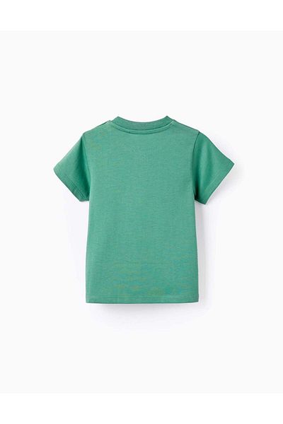 Ziddy Cotton T-shirt for Baby Boys 'Cuba', Green