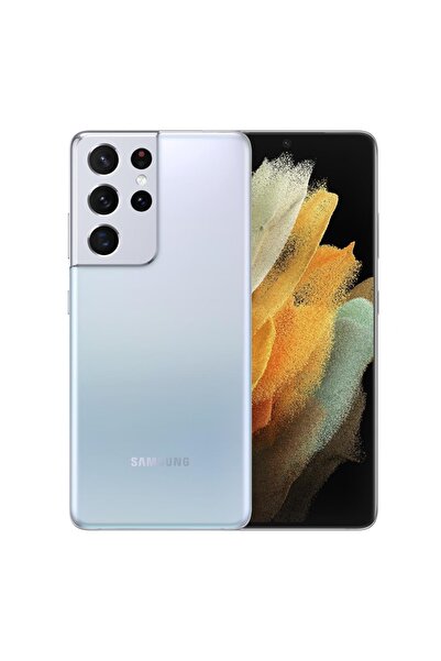 Samsung Galaxy S21 Ultra 5g 256gb Gümüş (YENİLENMİŞ - MÜKEMMEL)