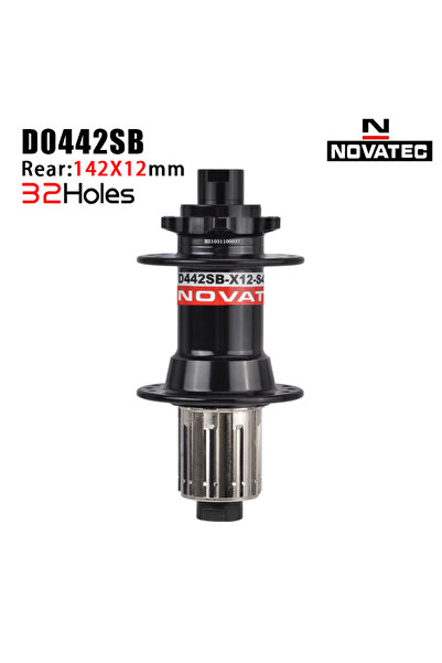 Choice1 Rear 32Holes 142X12 NOVATEC Mountain Bike Hub D041SB D042SB 32/36 Hol...