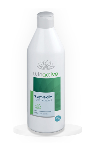 Beisya جل وين أكتيف لتنظيف الشعر والبشرة للبشرة الدهنية 250 مل