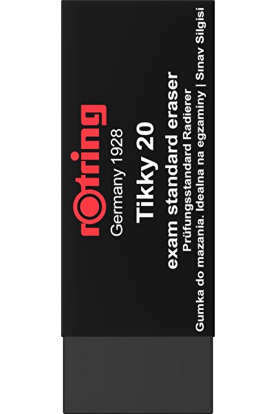 Rotring Eraser Tikky 20 Exam Black Rotring