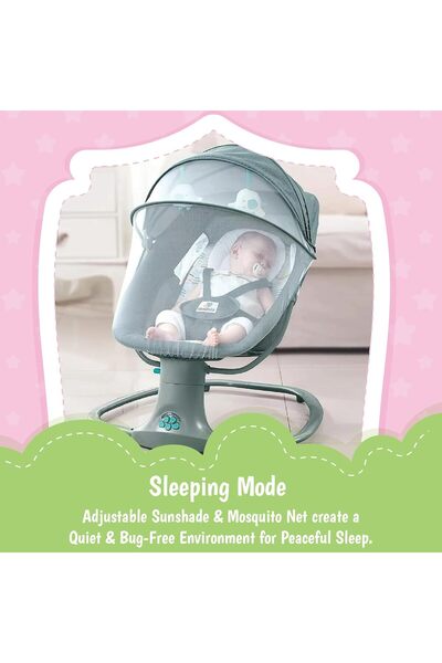 Mastela Luxury 3-in-1 Multifunction Baby Swing and Bed for Infants up to 3 Years - Adjustable Swing