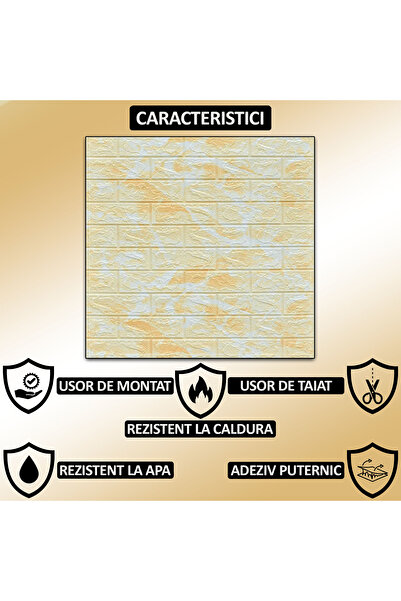 NEXTLY Set of 100 Self-Adhesive 3D Wallpaper, For Wall Or Ceiling, Waterproof, Adjustable, Surface